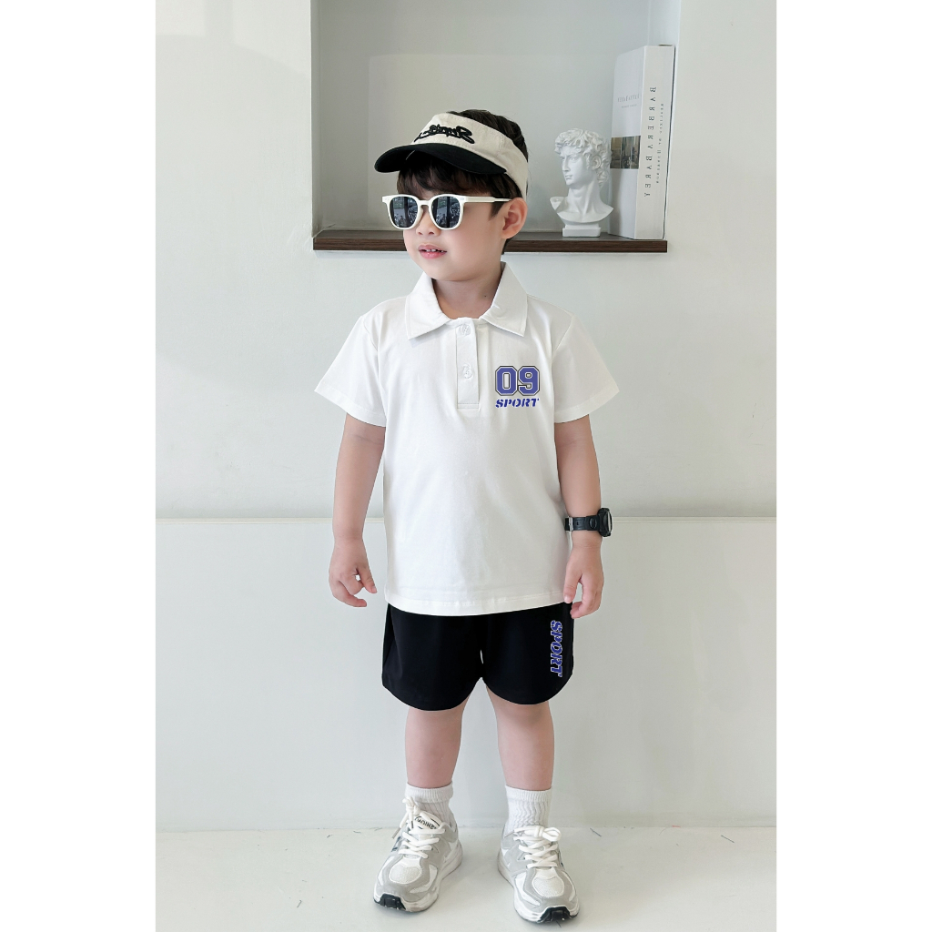 Bộ đồ bé trai in hình 'Số 09 Sport' - Loza Kids BO247_thumbnail_6