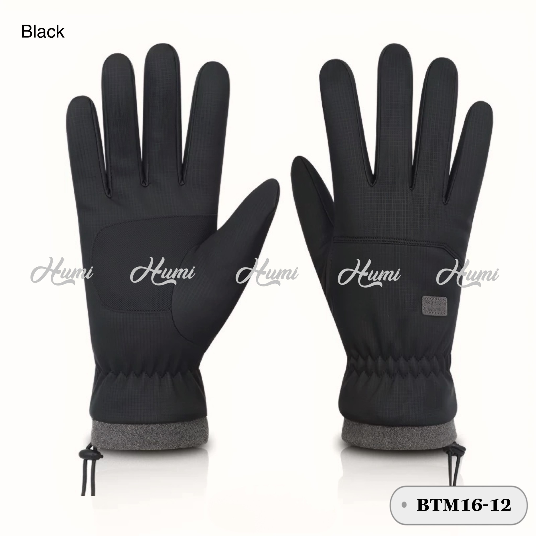 BAO TAY GIỮ ẤM CHO NAM (BTM16-12 Đen)