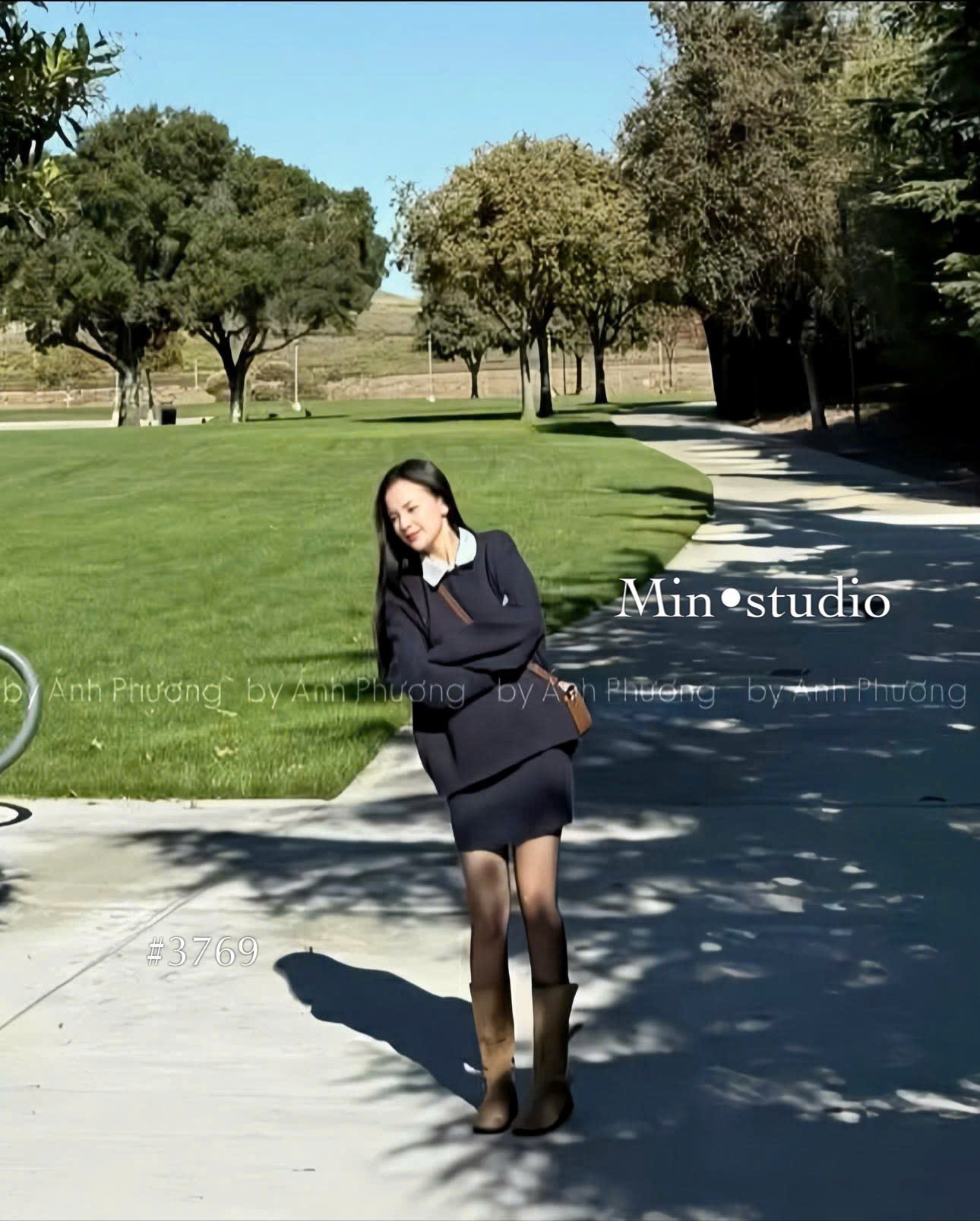 Set áo + chân váy ngắn len ( XÁM )_thumbnail_4