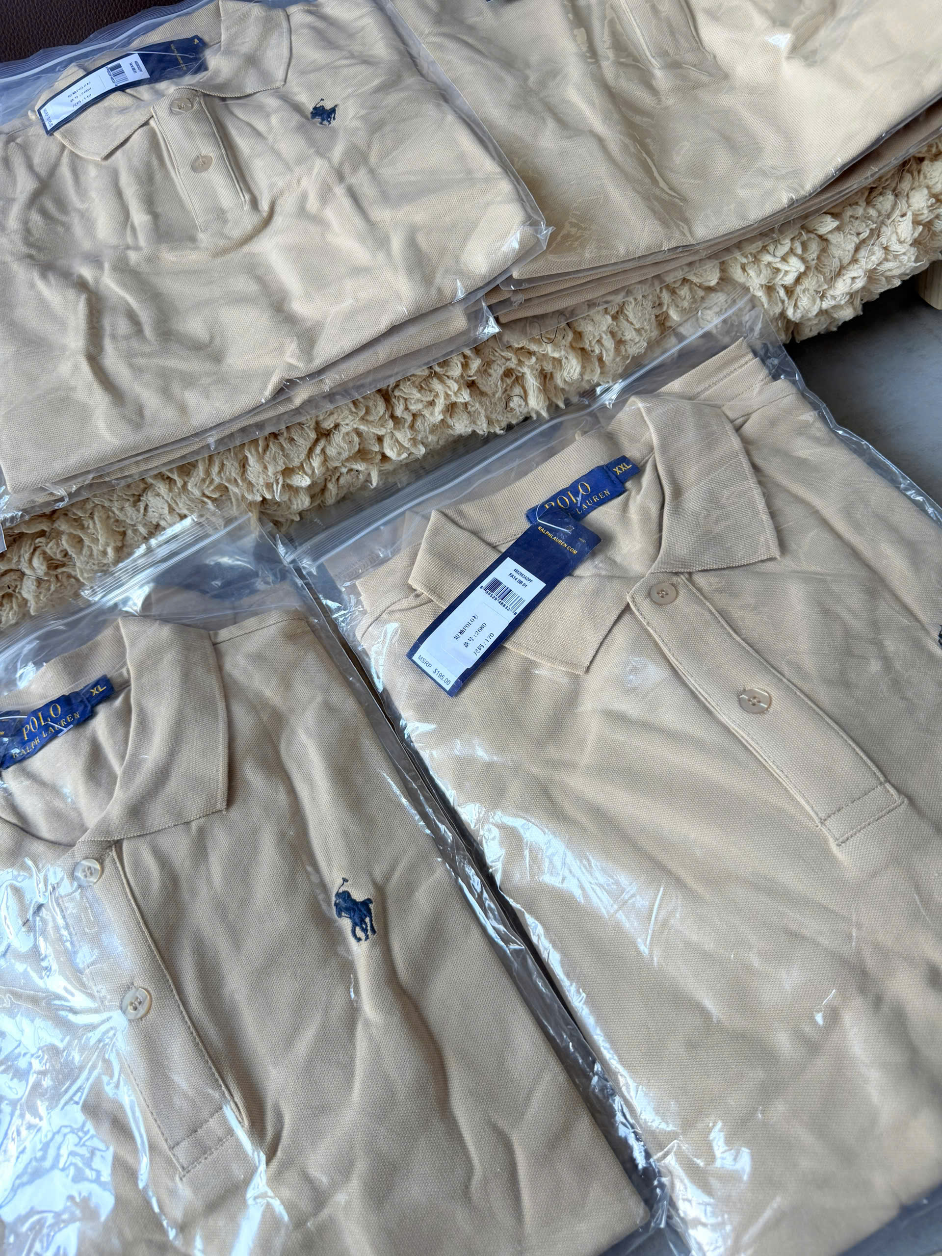 A74 ÁO POLO RALPH TRƠN SIZE LỚN (MUA 2 GIẢM 10K/C)