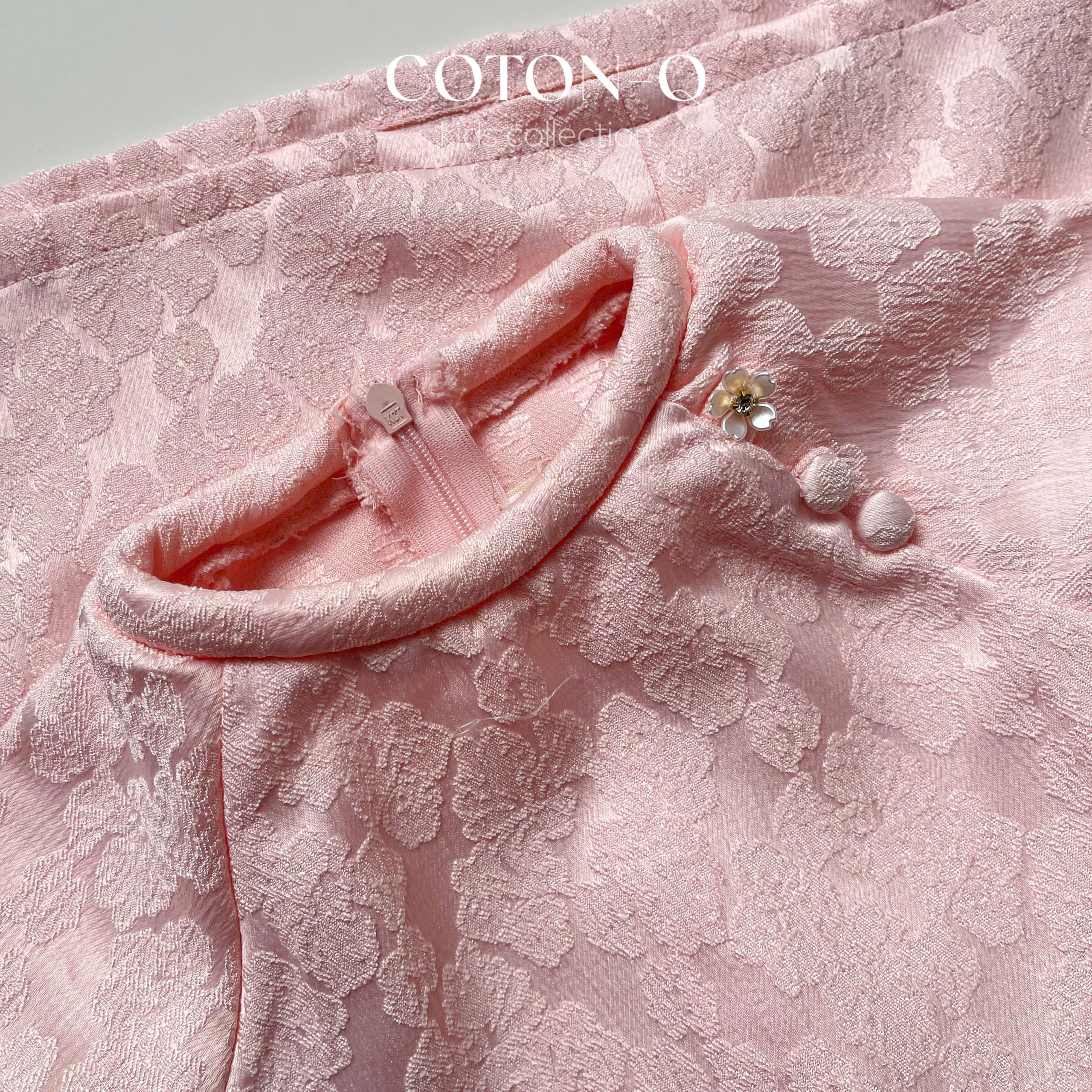 Set áo dài bé hồng nhạt_thumbnail_9