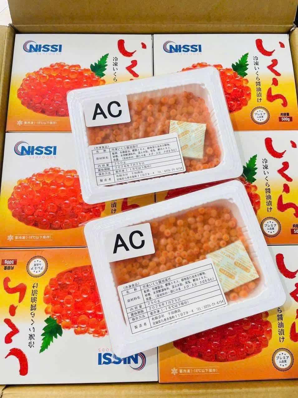 Trứng cá hồi AC (Trứng Chum) 