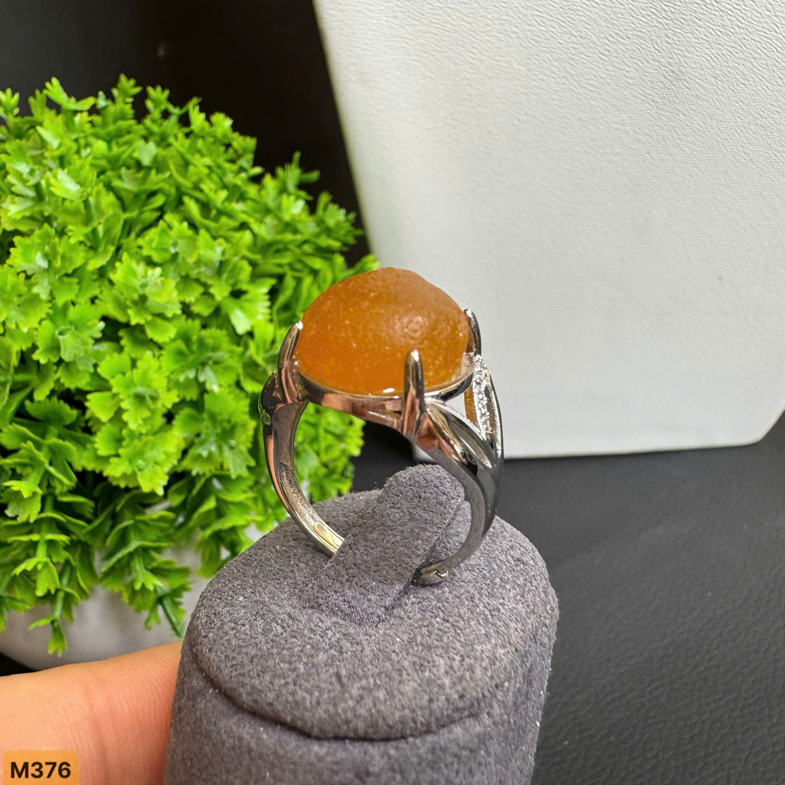 Nhẫn Giọt Vân Óc Chó - M376