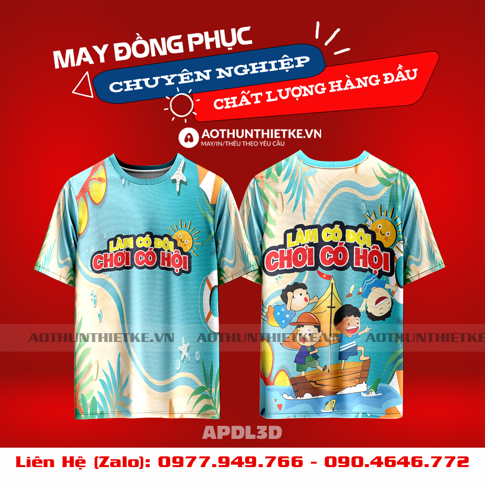Áo Phông Du Lịch 3D-TK63