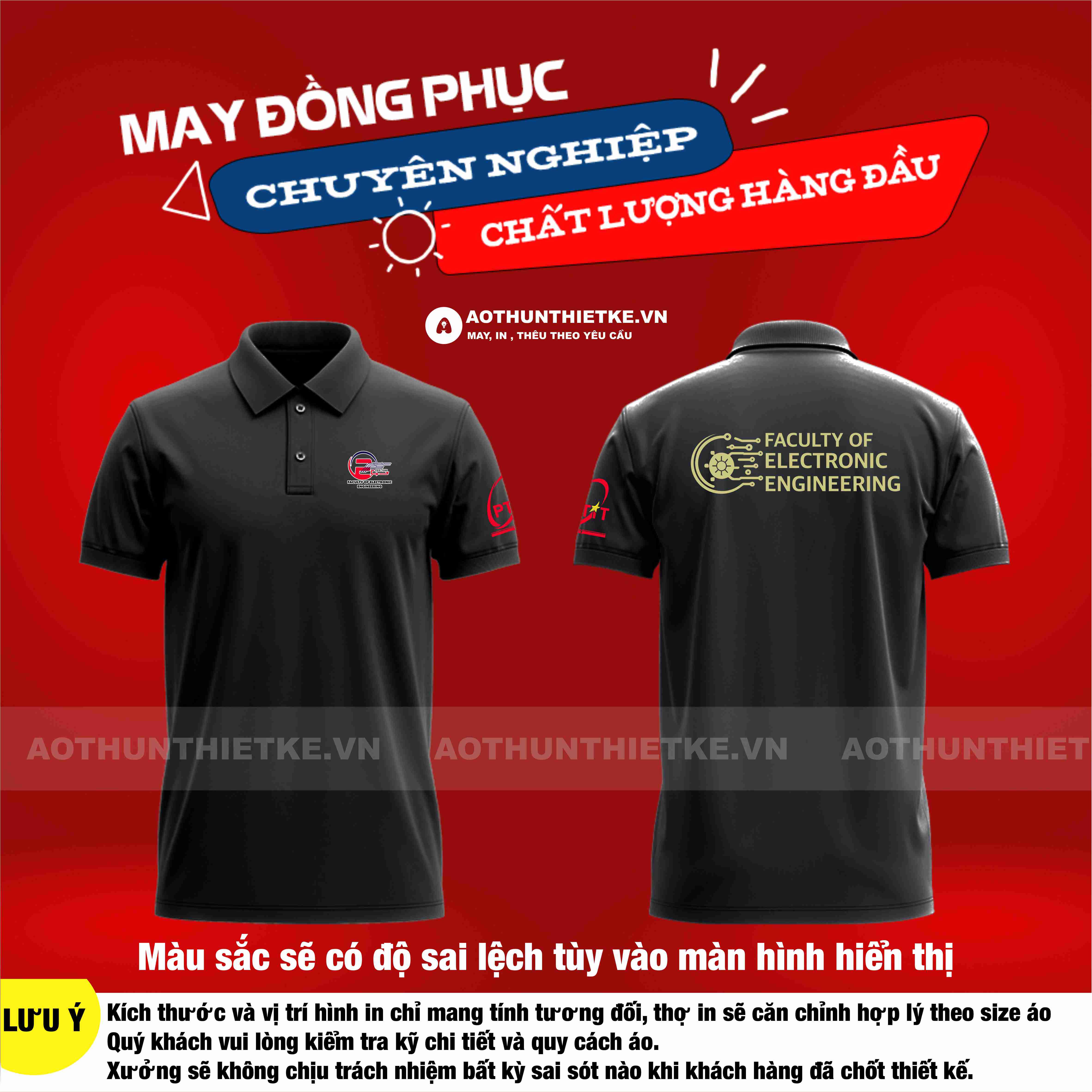 Áo Đồng Phục Faculty Of Electronic Engineering