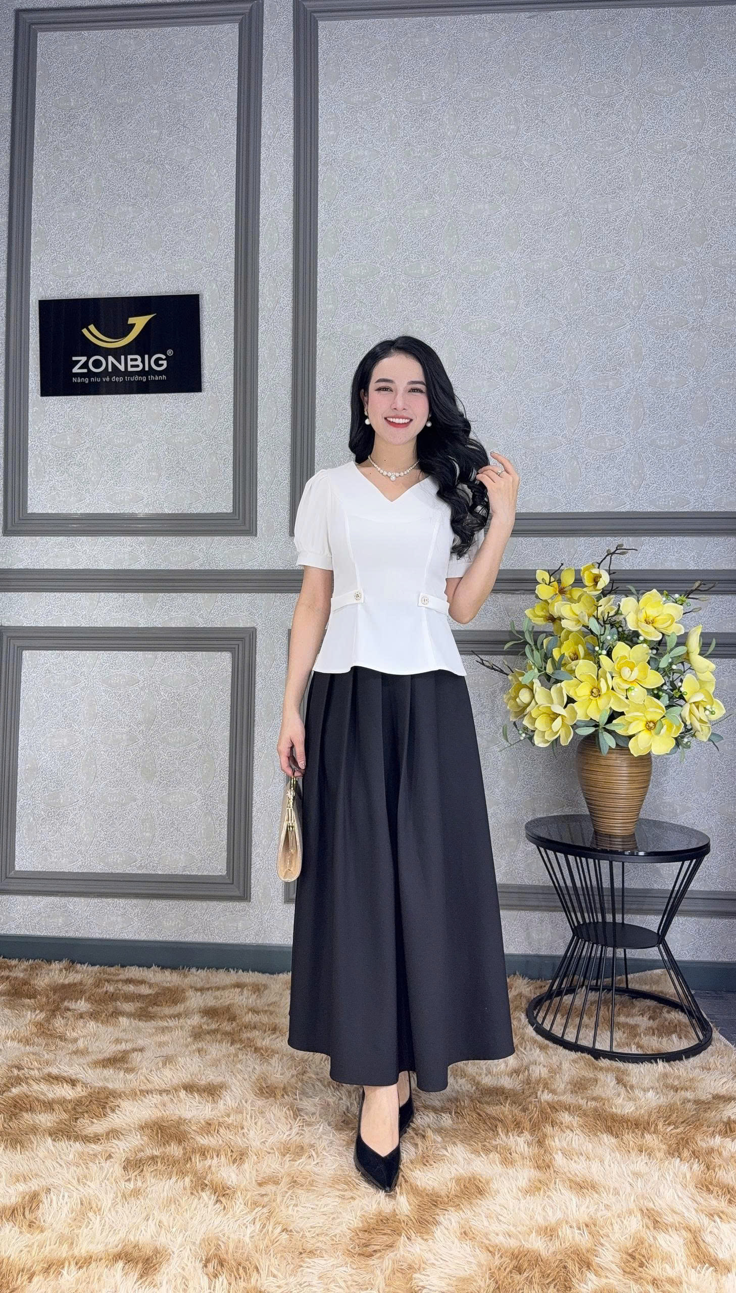 Áo kiểu - A2103 - Thương hiệu ZONBIG