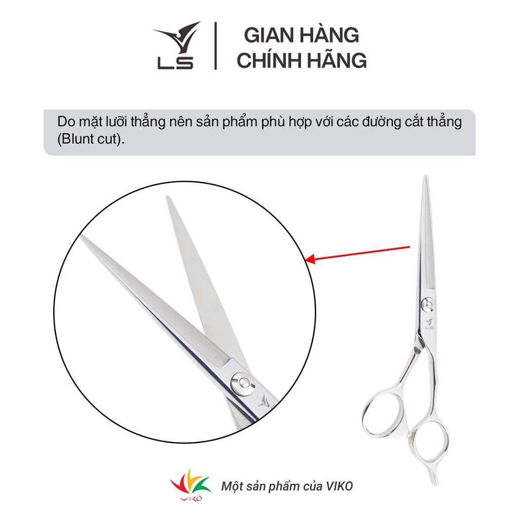 Kéo cắt tóc Viko LS JP602 - bảo hành 1 năm_thumbnail_5