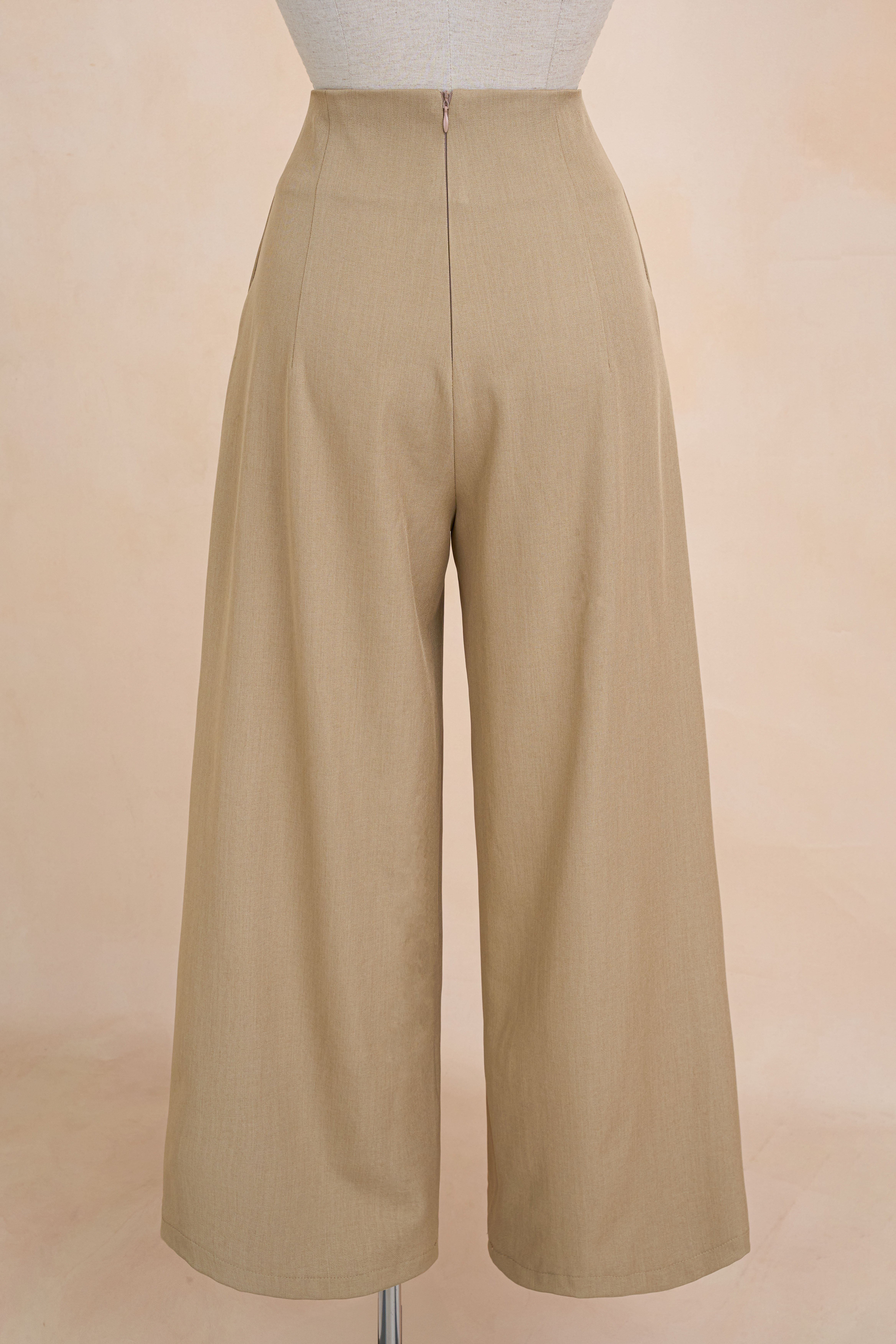 Quần Ống Rộng Ly Trơn