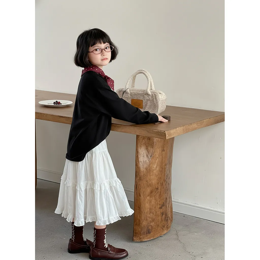 Áo thun kid trơn form rộng Kado vải cotton dày dặn thoáng mát thấm hút tốt cho bé AET00067_thumbnail_7