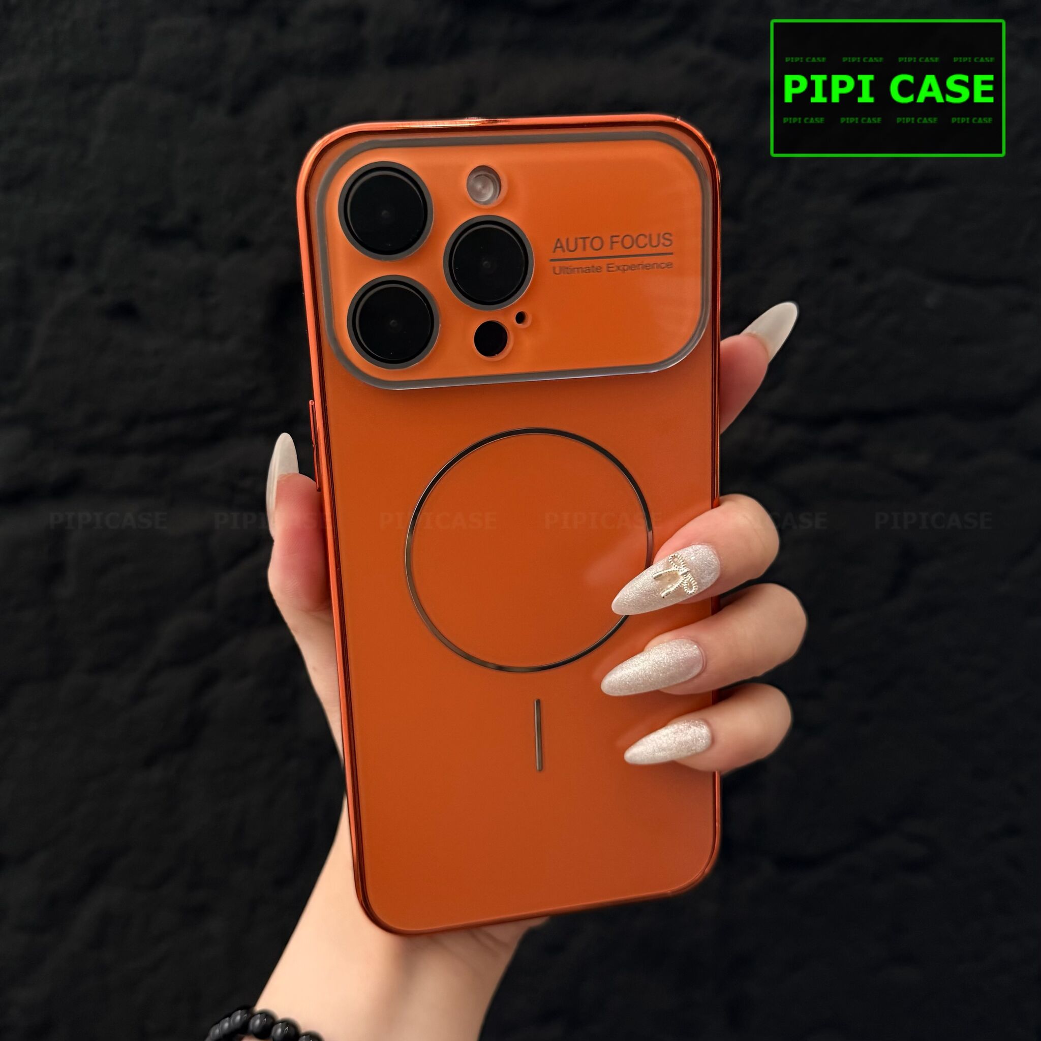 Ốp Lưng iPhone 15 Pro Max - Tons - Cam