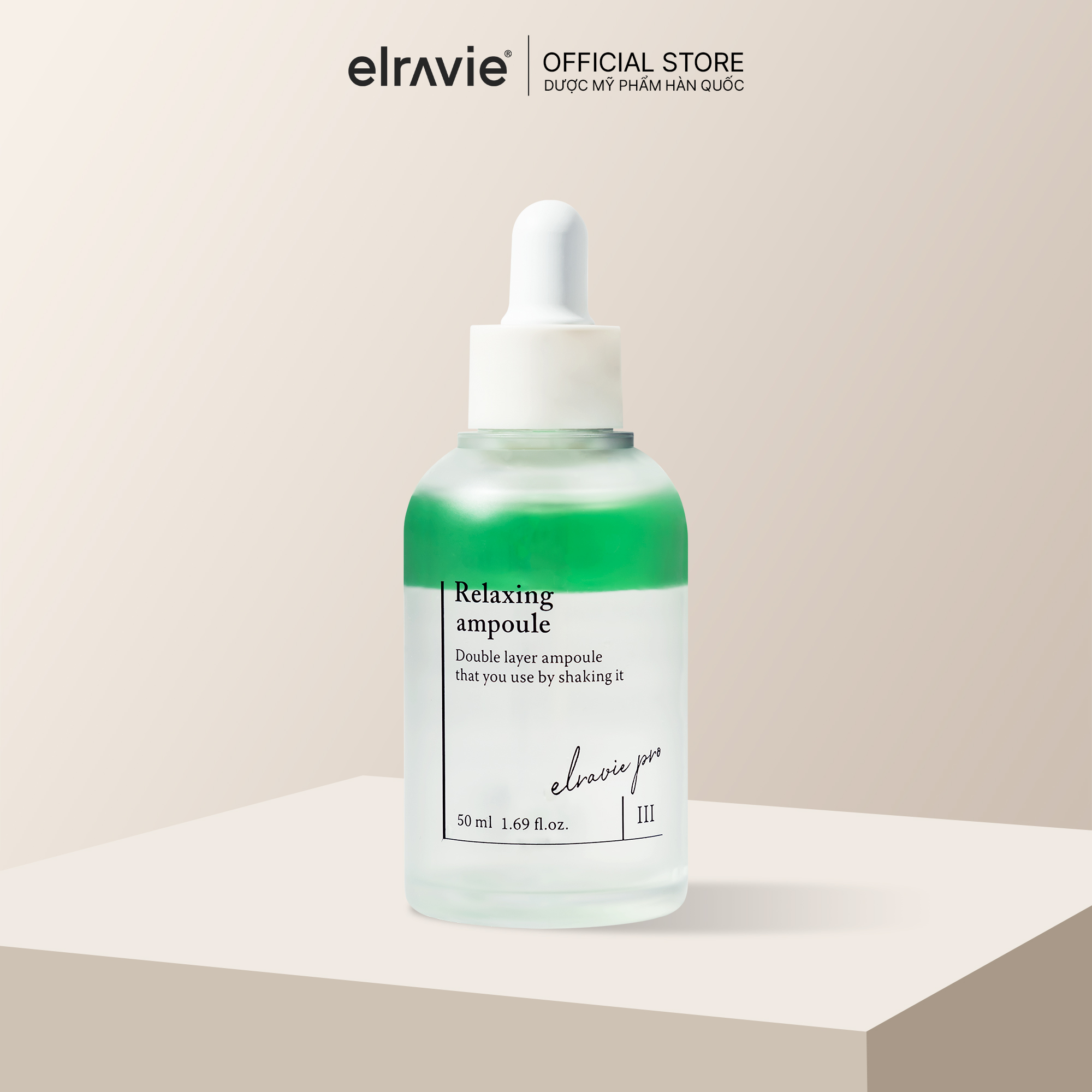 Tinh chất dưỡng ẩm, làm dịu da Elravie Pro Relaxing 50ml