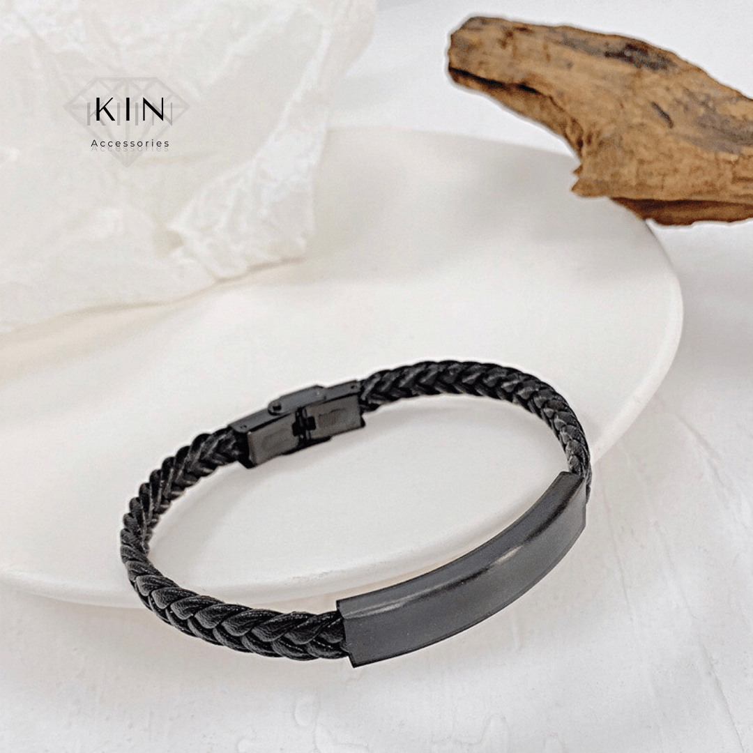 Vòng Tay Simple Black_thumbnail_2