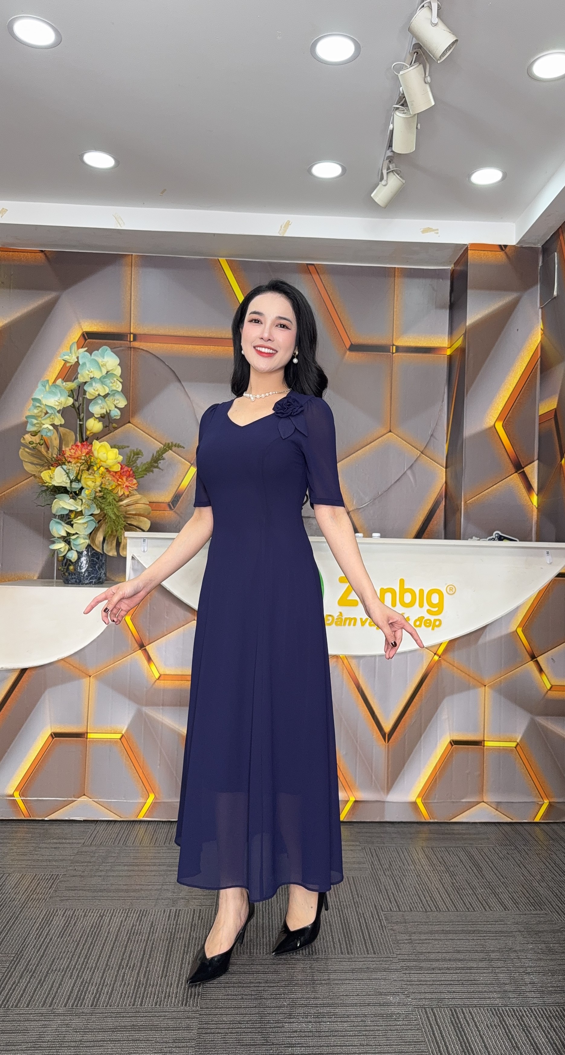 Đầm suông - Y1979 - Thương hiệu Zonbig_thumbnail_3