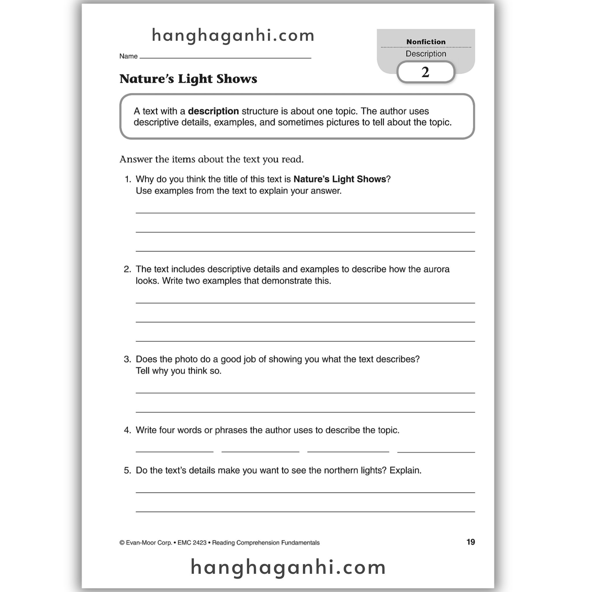 Reading Comprehension Fundamentals grade 3_thumbnail_3