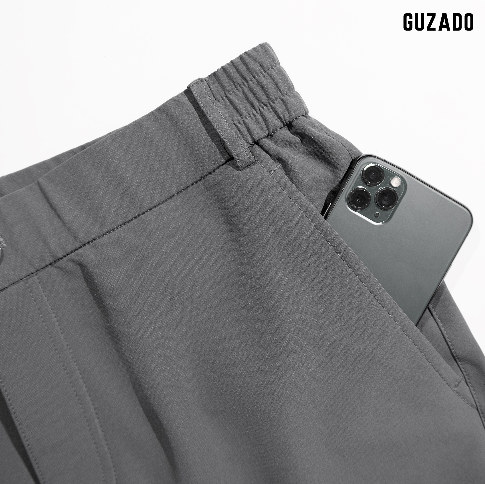 Quần Âu Nam GUZADO Cao Cấp , Cạp Cúc GDC03_thumbnail_22