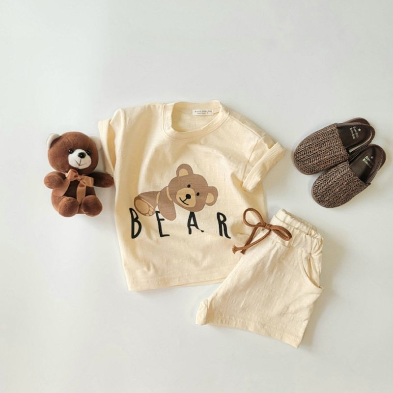 Bộ thun gấu BEAR dễ thương cho bé trai & bé gái_thumbnail_2