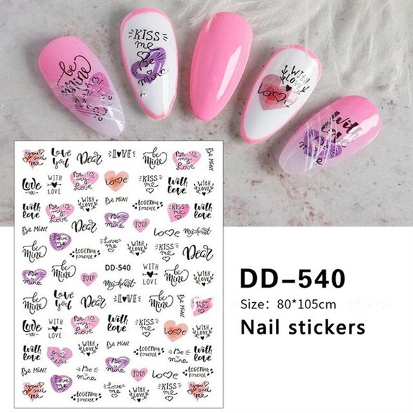 Sticker chữ DD-540