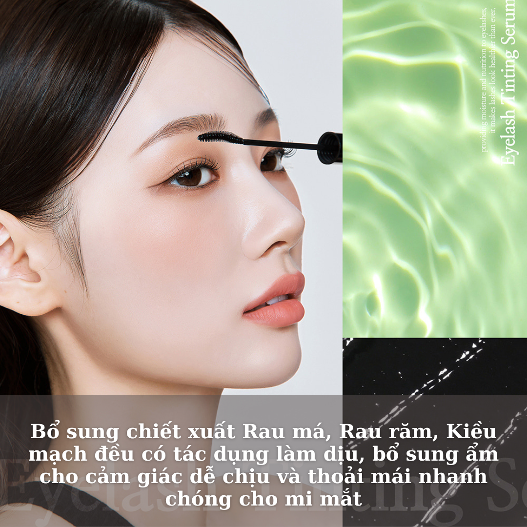 COSNORI EYELASH TINTING SERUM DEEP BLACK - Huyết Thanh Dưỡng Và Nhuộm Đen Mi Tự Nhiên - Black Food Complex, Collagen Thuần Chay - 9g - [C003]_thumbnail_1