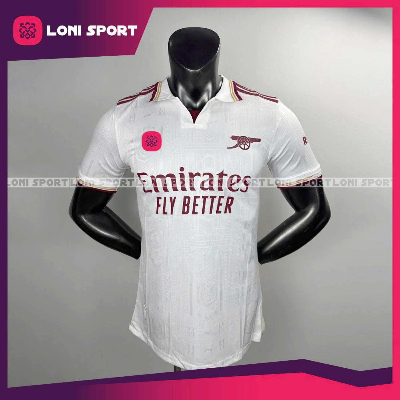 Áo Arsenal 3rd  trắng 25/26 SF