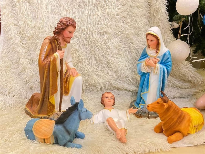 Bộ tượng Noel 40cm (5 tượng) ✔