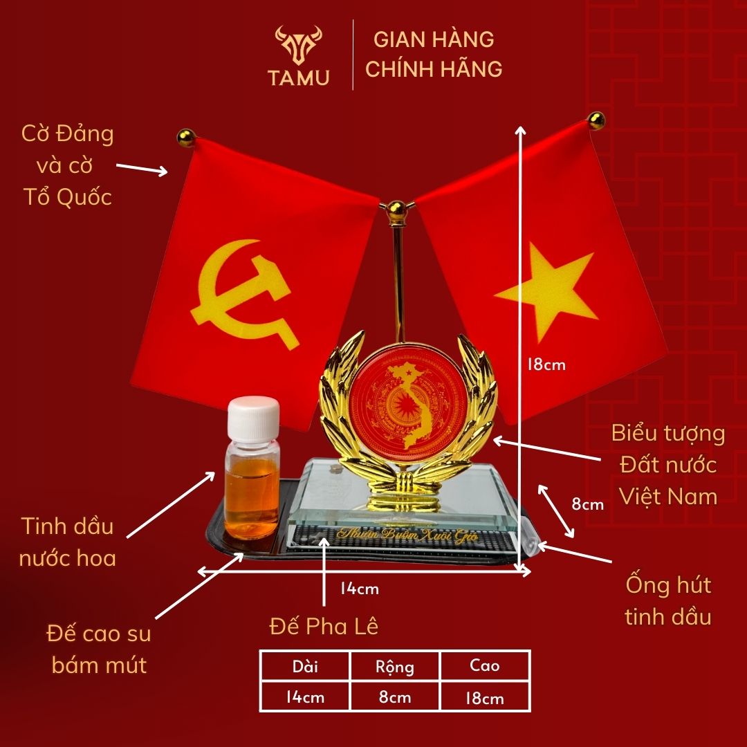 Bộ Cờ Trang Trí Taplo Ô Ttô 