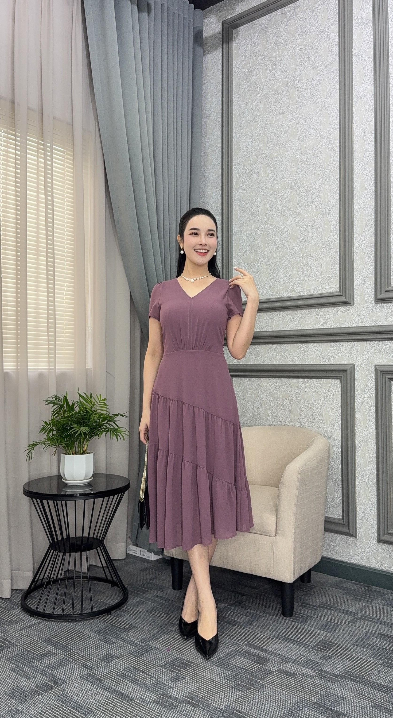 Đầm xòe - Y2002 - Thương hiệu Zonbig_thumbnail_1
