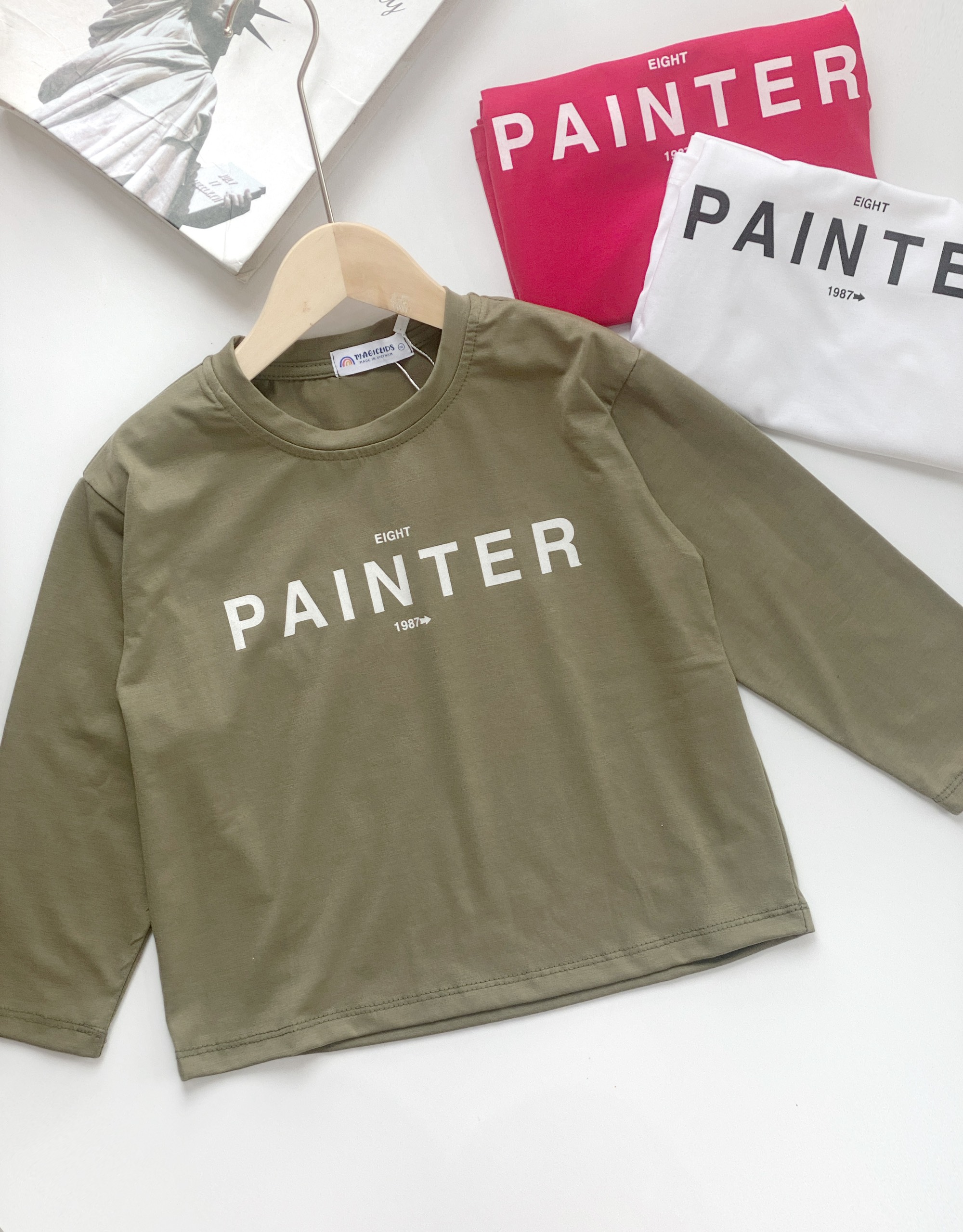 Áo cotton dài tay in Painter ADT24005_thumbnail_1