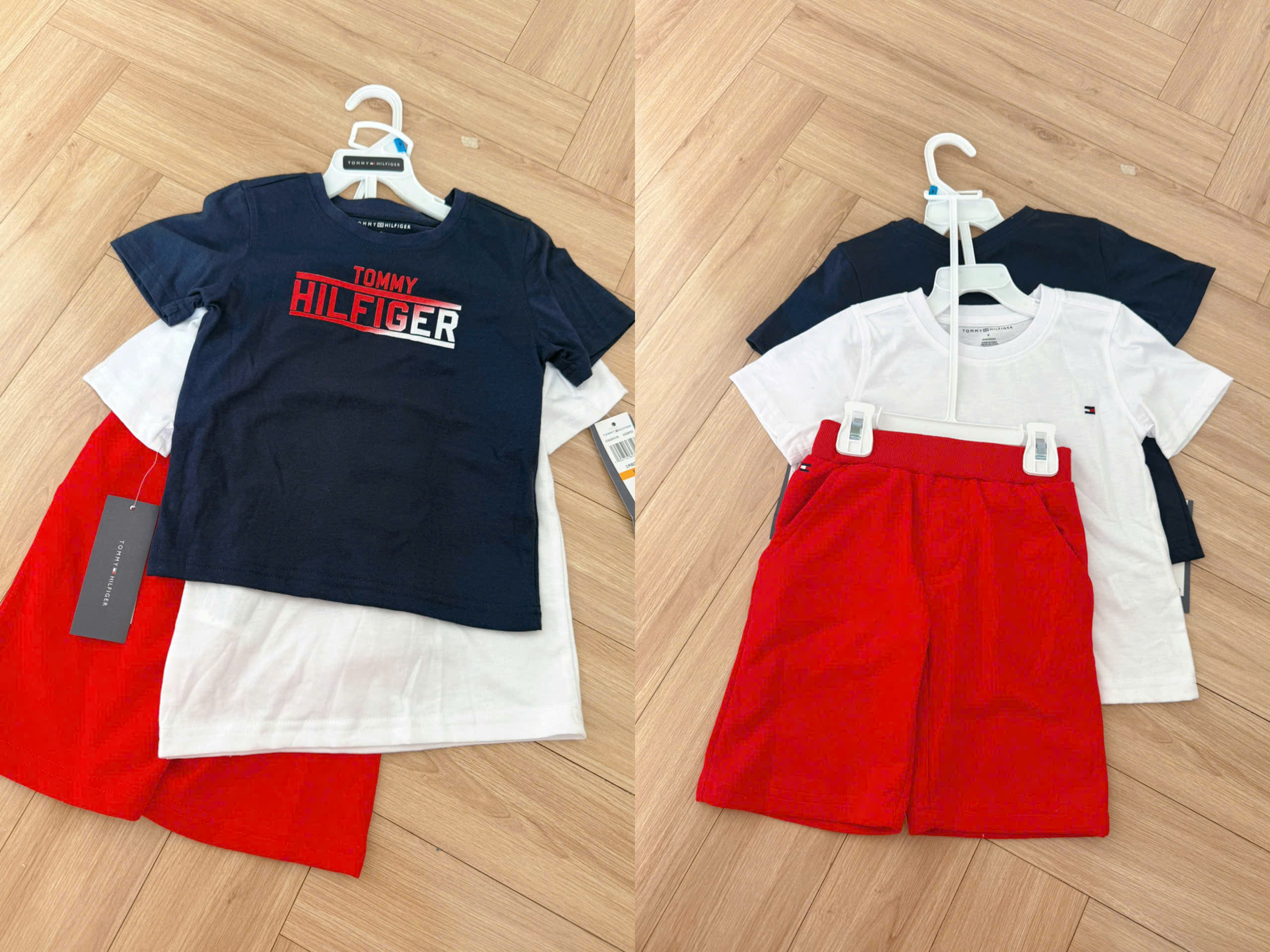 S51 SET BỘ TÔMÌ ÁO NAVY + QUẦN ĐỎ