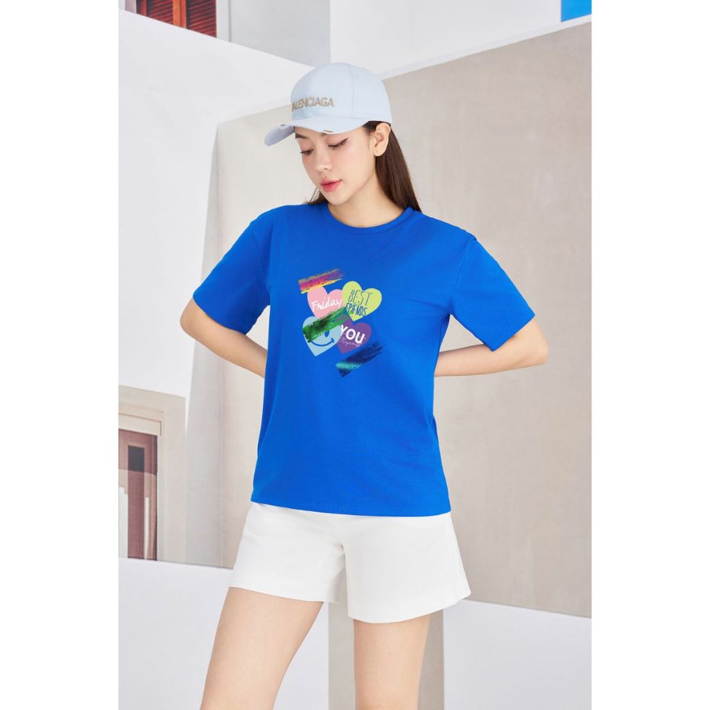 [Form Rộng] Áo thun nữ nhiều màu in hình trái tim -LOZA RT7855_thumbnail_9