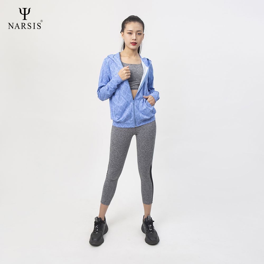 ÁO KHOÁC CHỐNG NẮNG - XANH - CHỐNG TIA UV NARSIS L23006 L23005 NARSIS CHẤT LIỆU THOÁNG MÁT, DỄ CH..._thumbnail_3