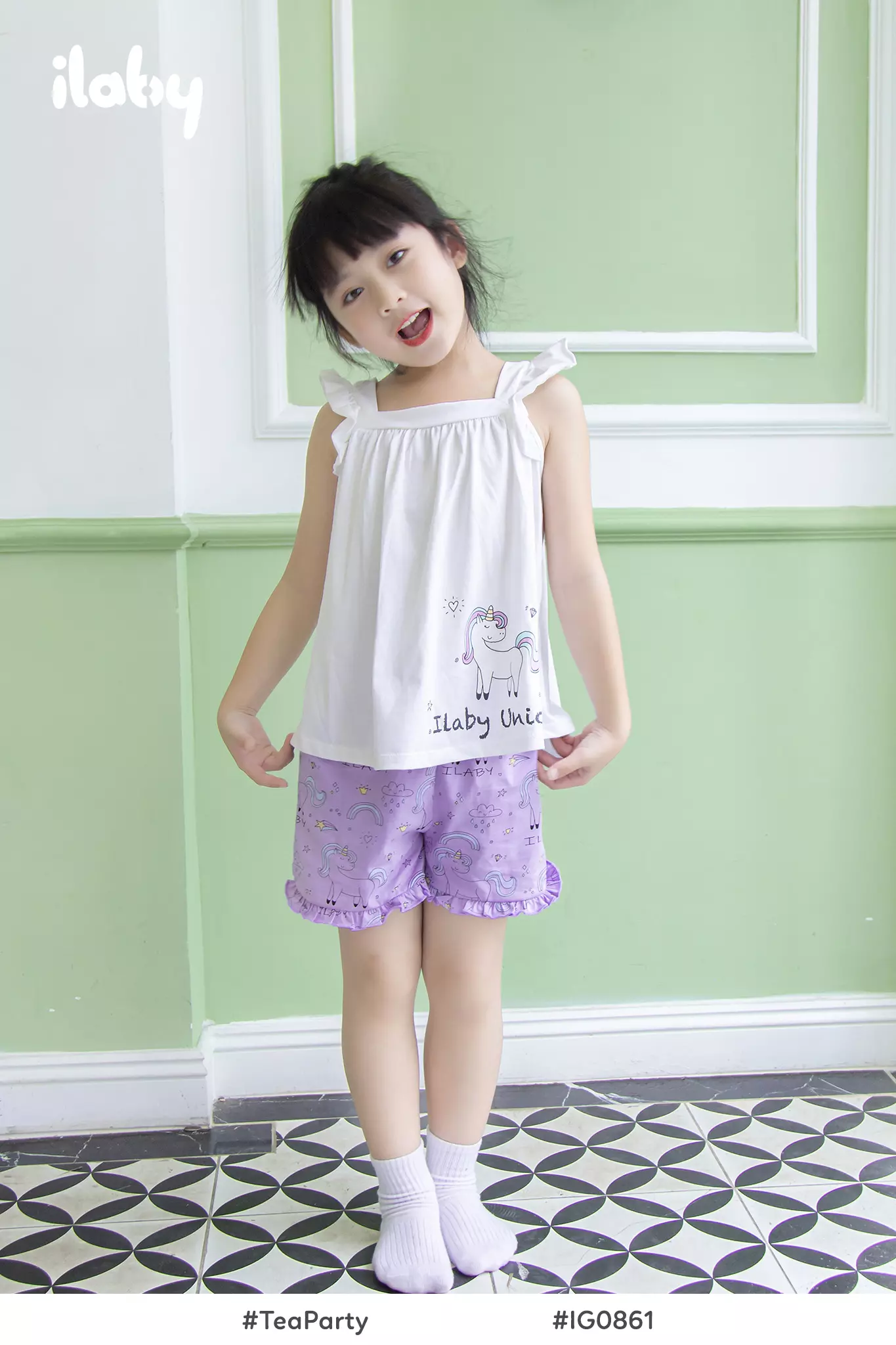 Bộ thun cổ vuông in ilaby unicorn_thumbnail_1