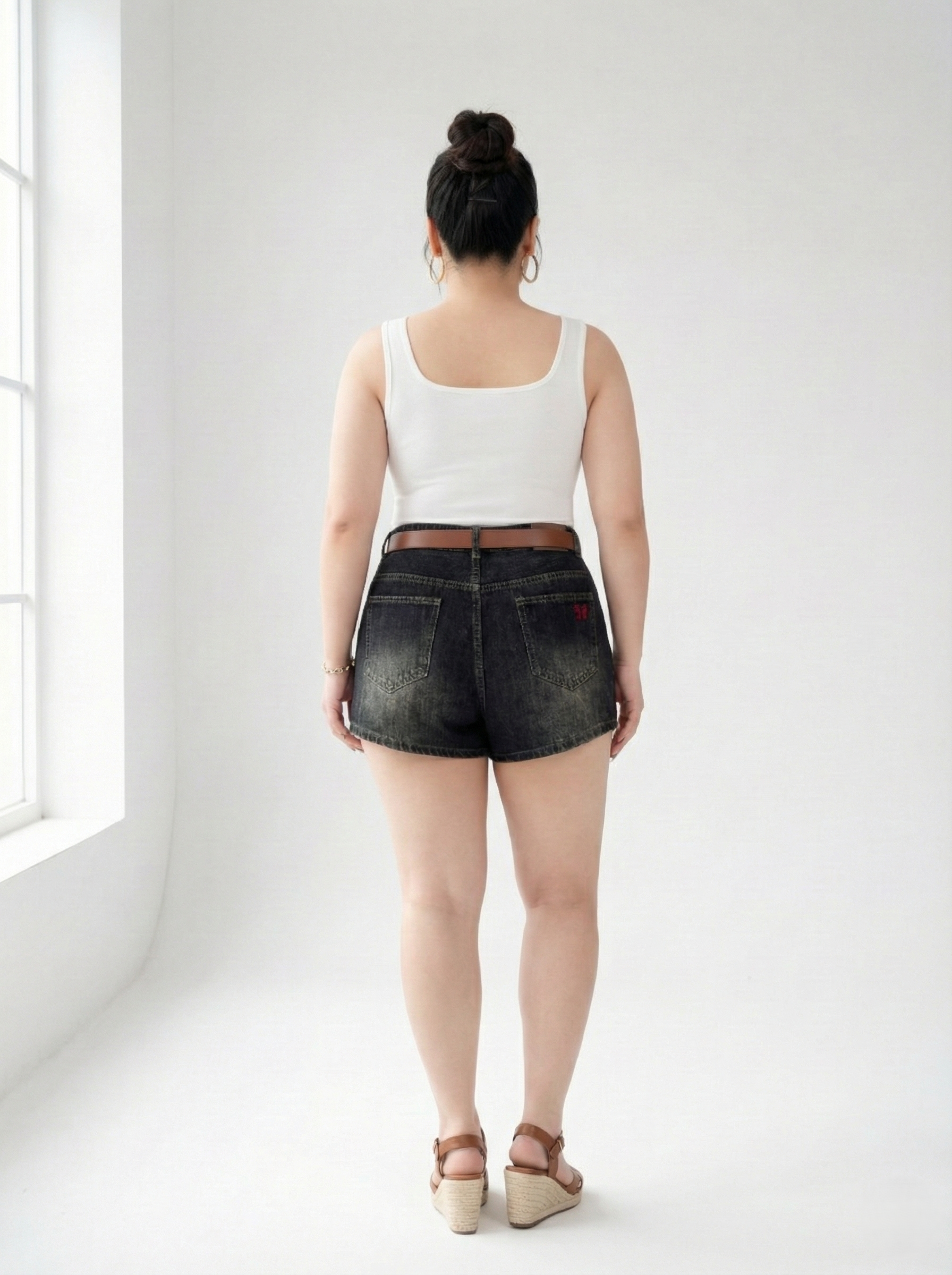 BIGSIZE NỮ - Quần short rách thêu nơ T-QSJ10032_thumbnail_7