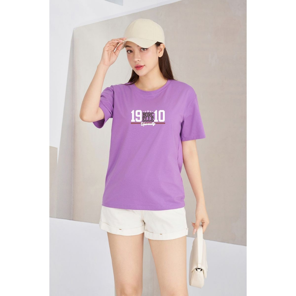 [Form Rộng] Áo thun nữ nhiều màu 'Borcelle 1910' - LOZA RT8156_thumbnail_5