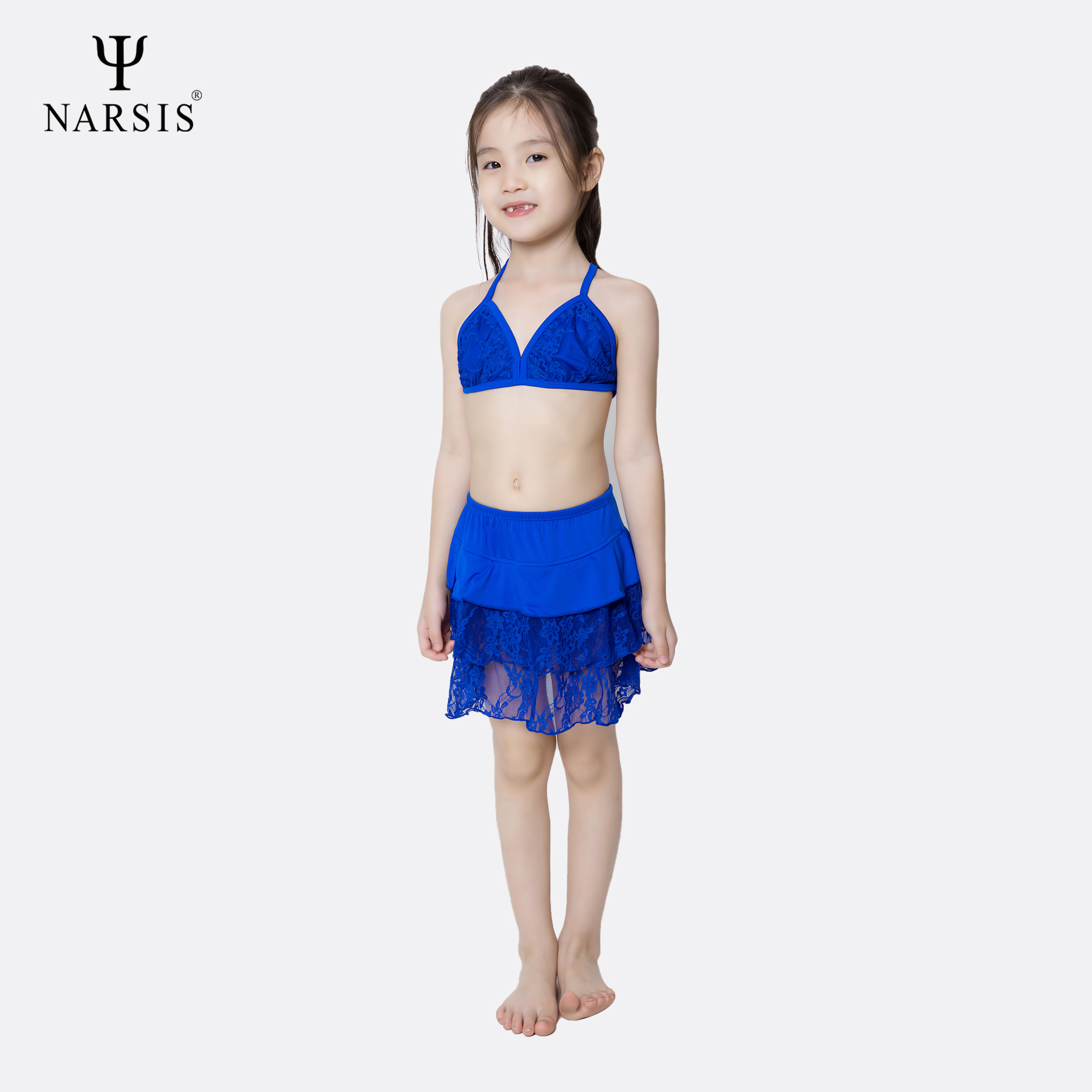 BỘ BƠI BÉ GÁI KA0002 NARSIS CHẤT LIỆU THOÁNG MÁT, DỄ CHỊU, THOẢI MÁI CẢ NGÀY, DỄ VẬN ĐỘNG_thumbnail_1