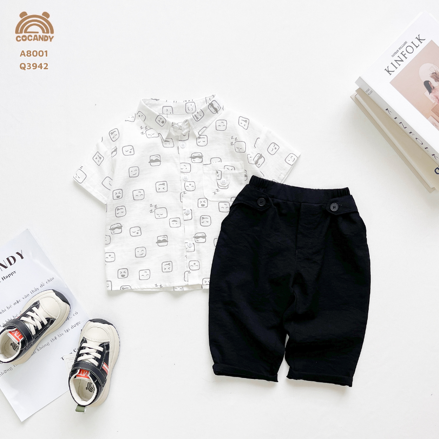 Quần dài ĐEN vạt cúc hông