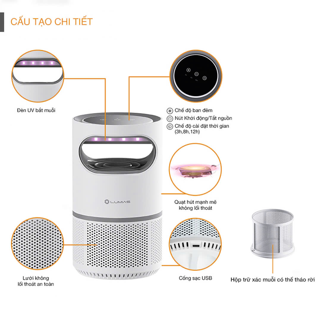 Đèn Bắt Muỗi Lumias IP-30W Lite_thumbnail_5