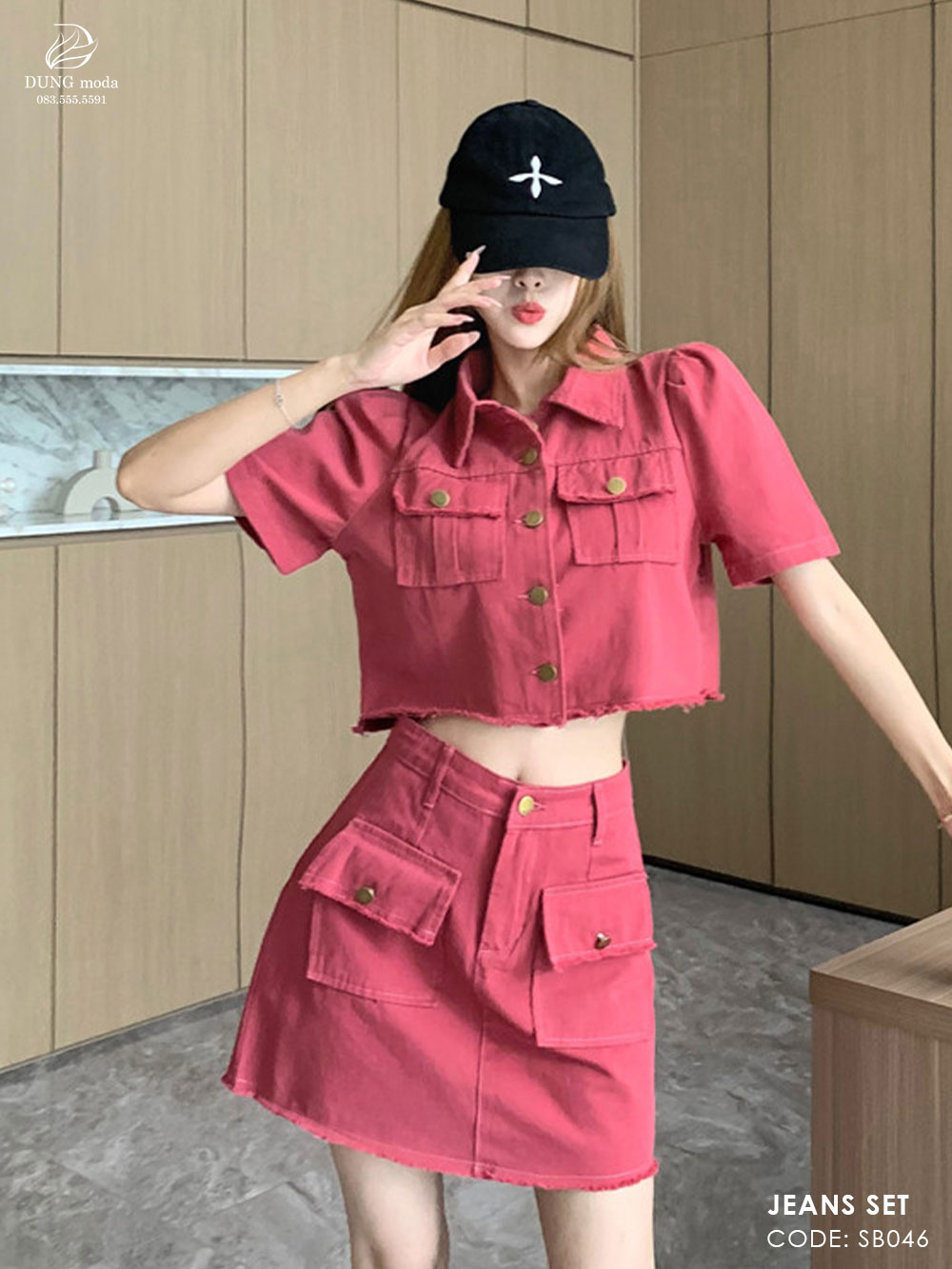 Set Bộ Jean SB046 - Hồng 1318_thumbnail_4