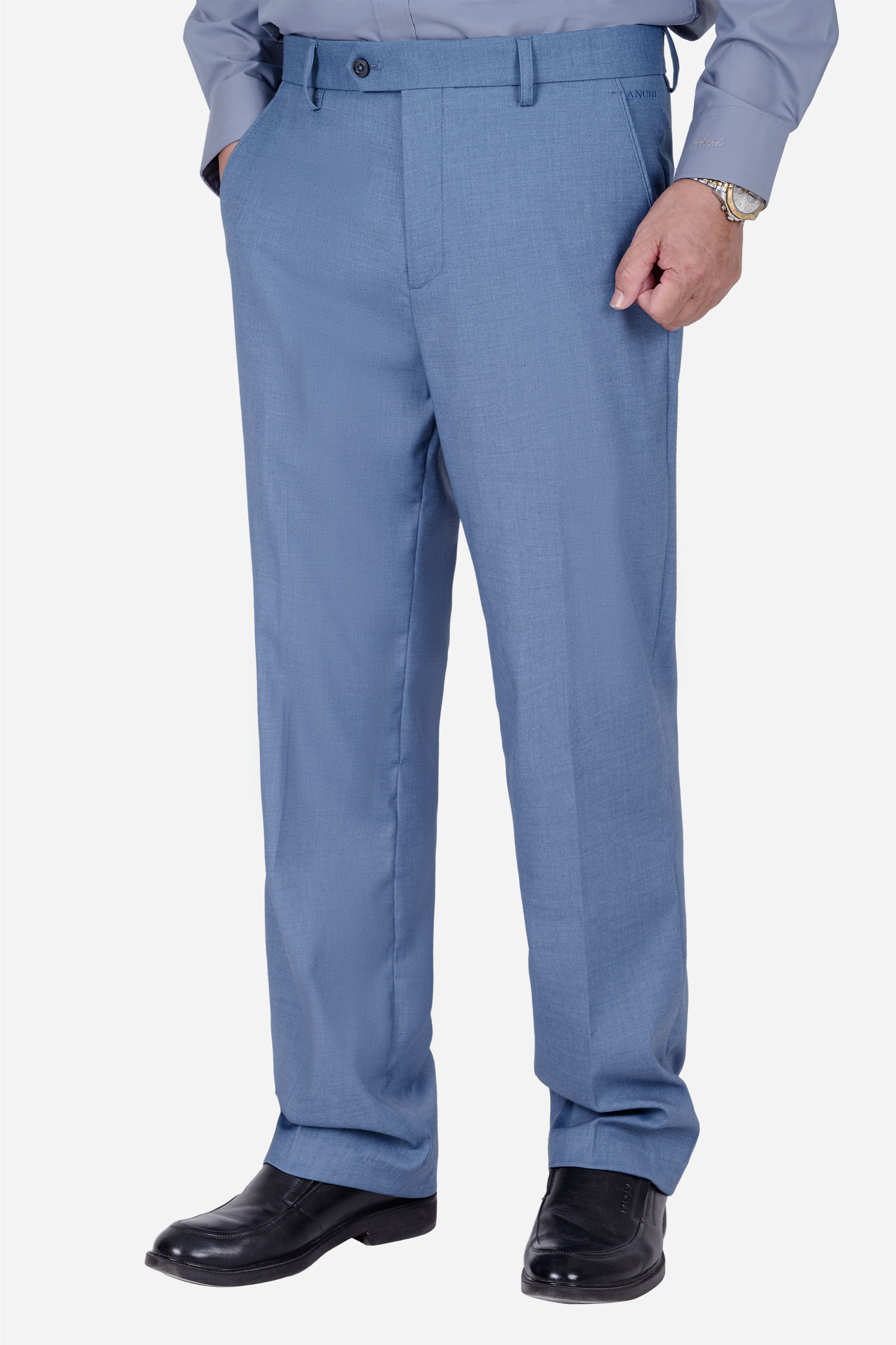 Quần Âu 0 Li Nam Trung Niên ANCHI Chất Liệu Tuytsi Siêu Nhẹ Phom Suông Ống Rộng_thumbnail_22