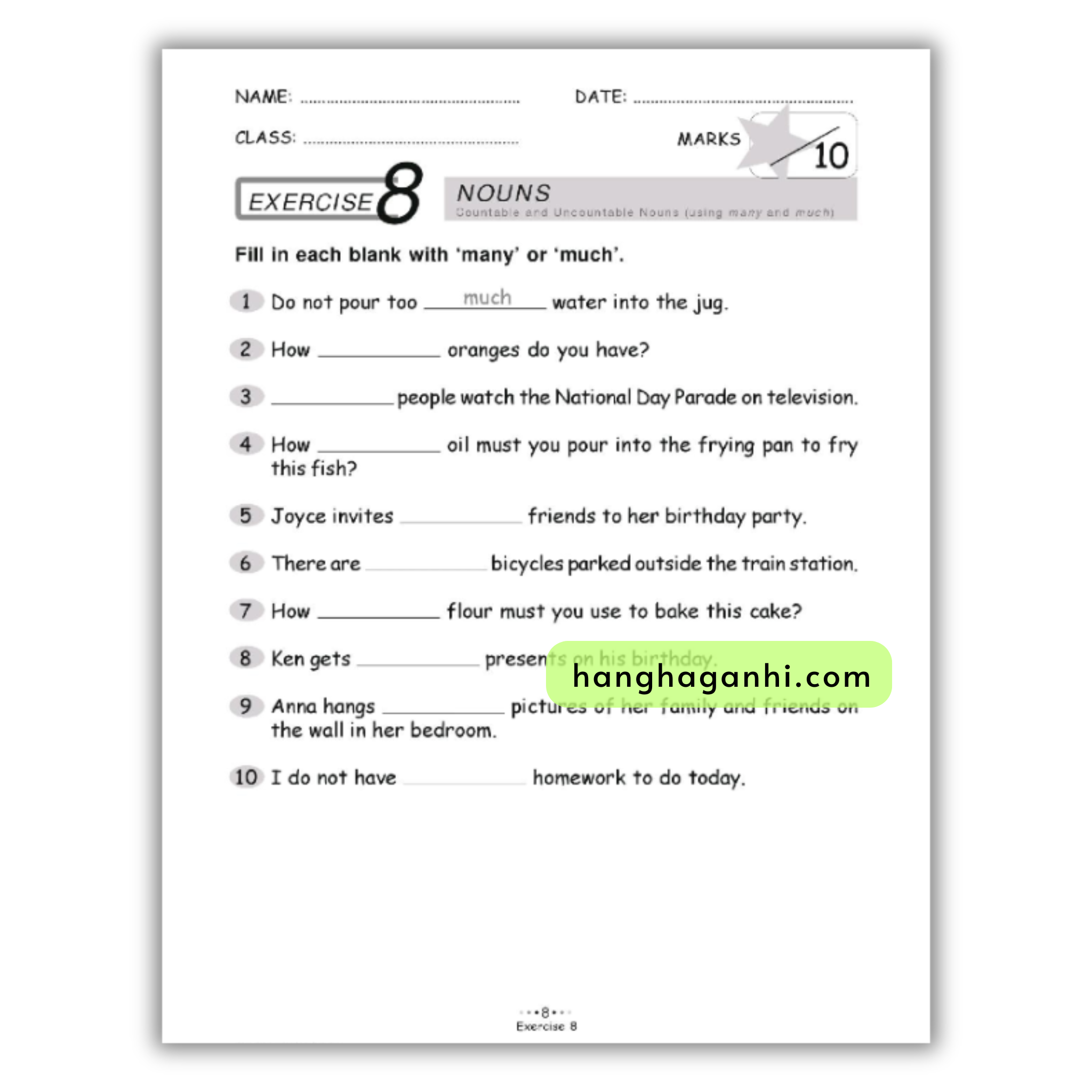 Conquer Grammar for Primary Level 1 Workbook_thumbnail_7
