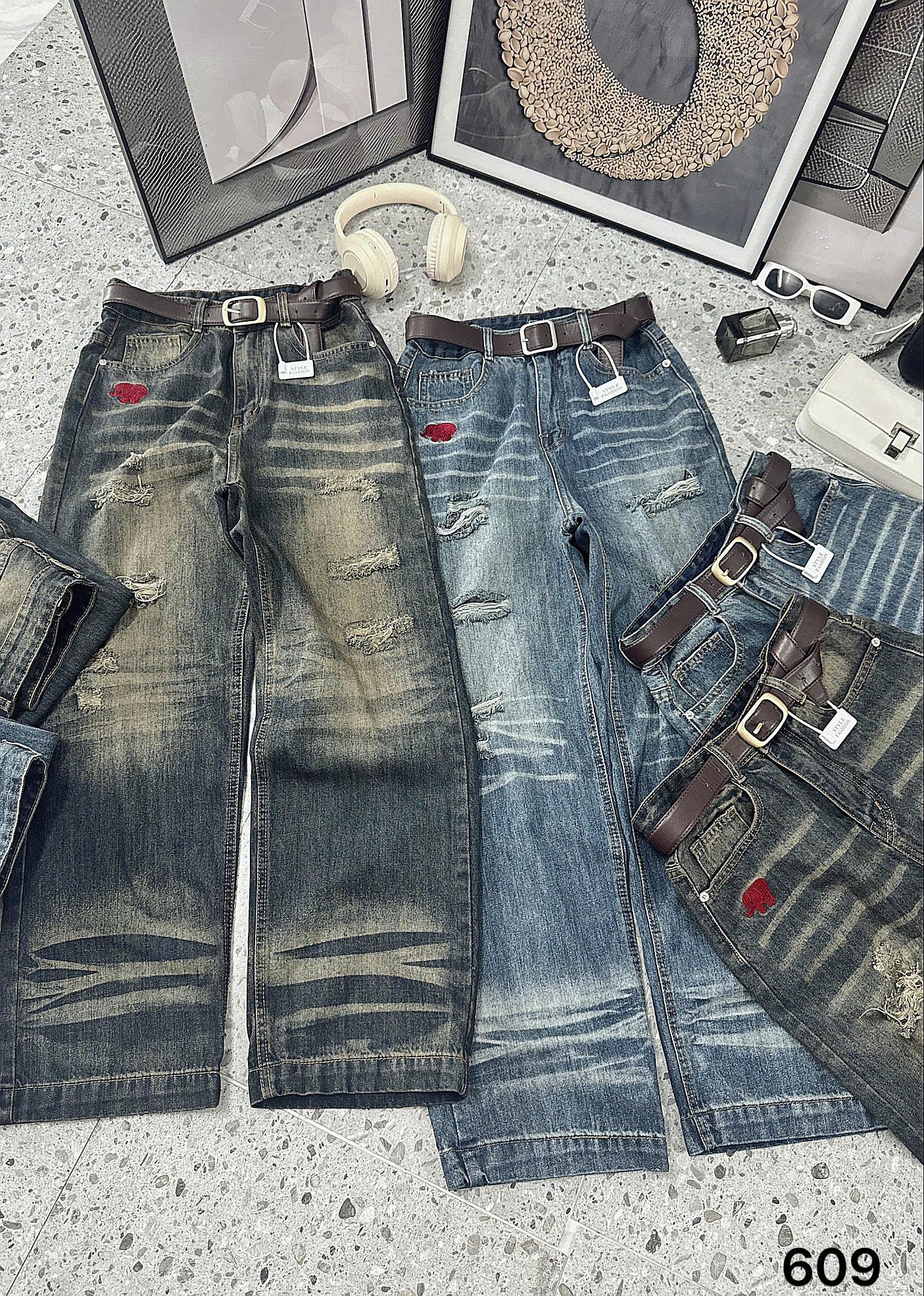 BIGSIZE NỮ-Quần suông thêu voi đỏ T-QJ609_thumbnail_9