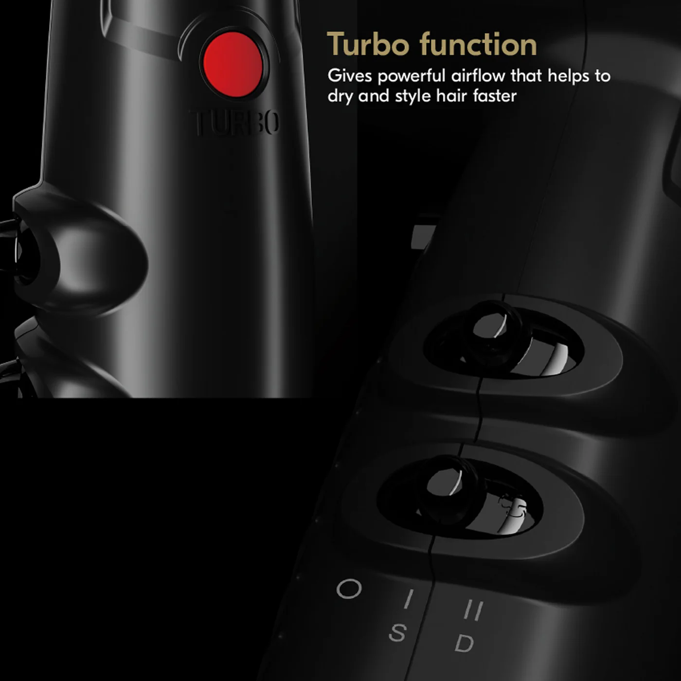 Máy sấy tóc JRL Lamborghini Forte Pro Lite 2020L Dryer - màu đen_thumbnail_1