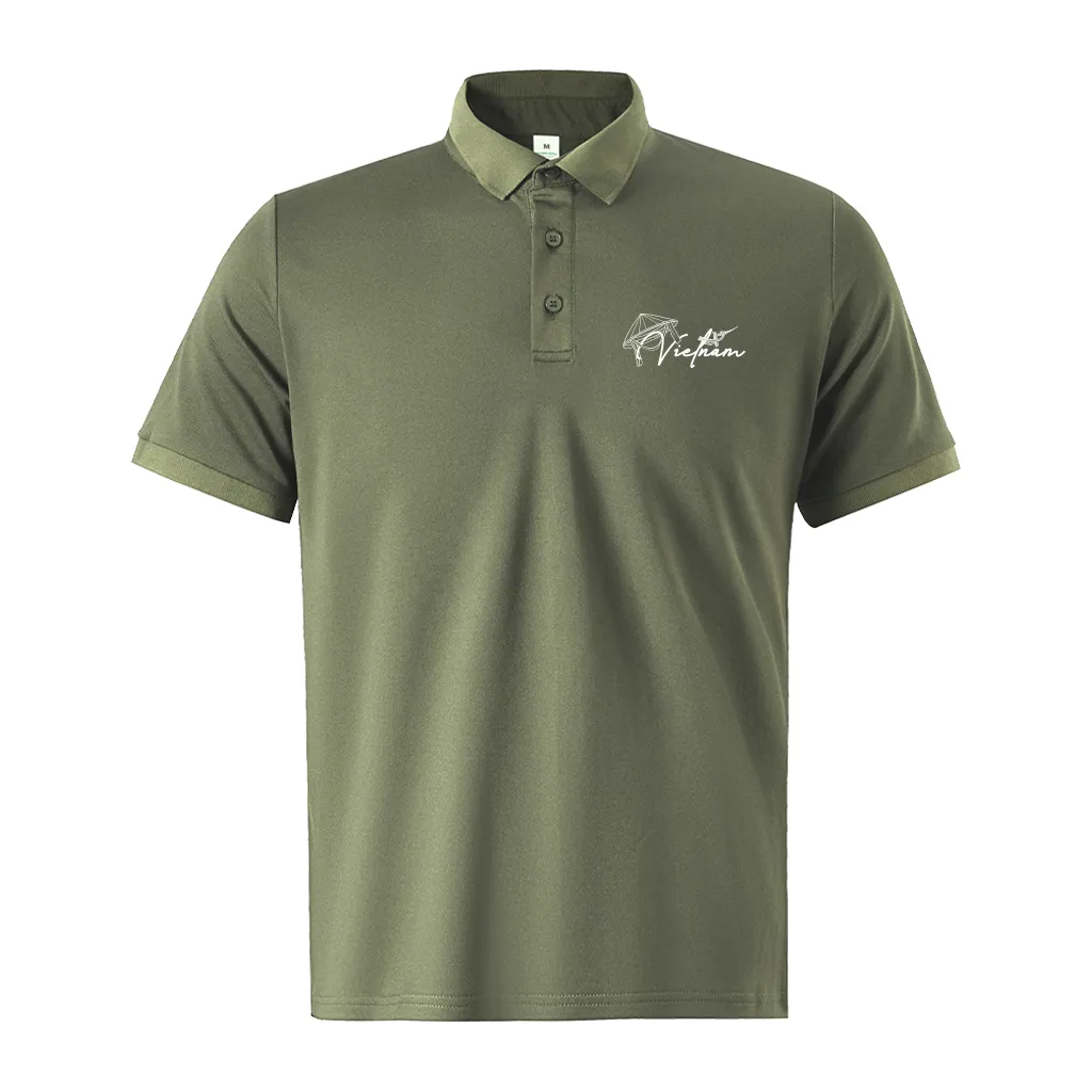 Áo polo nam vải cá sấu chống nhăn PLCSD2450 Miucho Iconic tay ngắn cổ trụ in mix_thumbnail_7