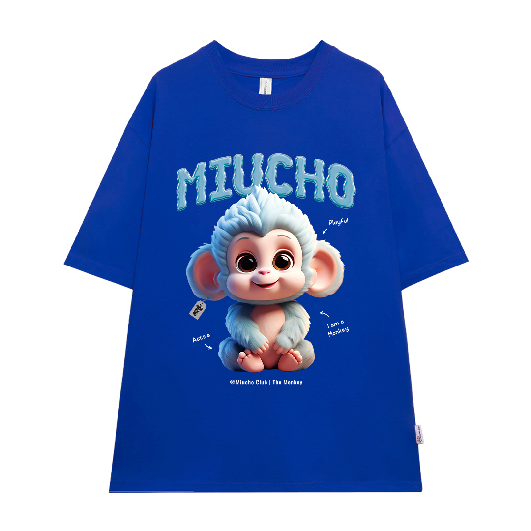 Áo thun form rộng 12 con giáp tuổi Thân (tuổi khỉ) ATD1243 Miucho tay ngắn cổ tròn in mix_thumbnail_23