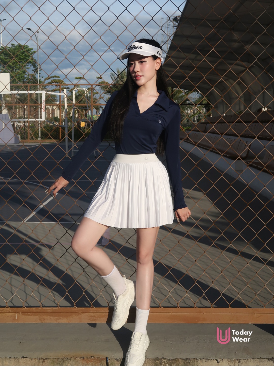 Chân váy ngắn xếp ly thể thao Meli Skirt_thumbnail_5