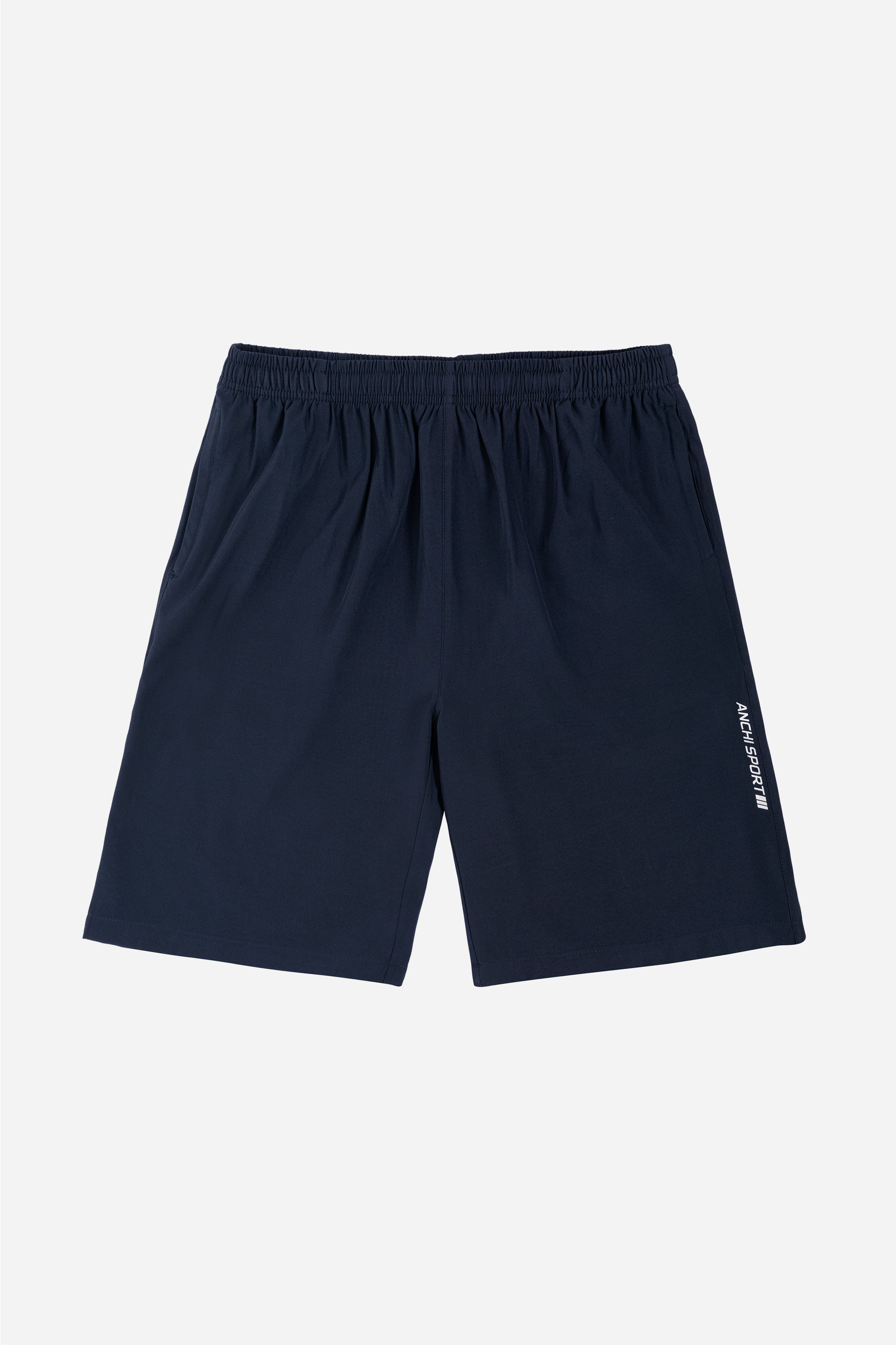 Quần Soọc Gió Exdry Nam Trung Niên ANCHI Dáng Suông Dài Qua Gối Màu Xanh Than