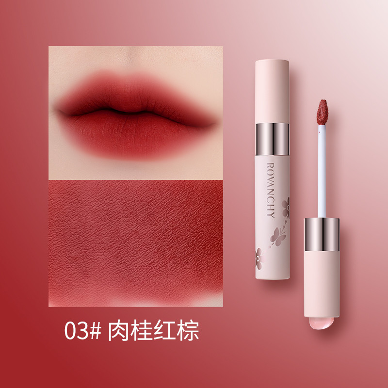 Son Kem Lì ROVANCHY R599 – Lên Màu Mịn Môi, Lâu Trôi, Không Khô Môi_thumbnail_3