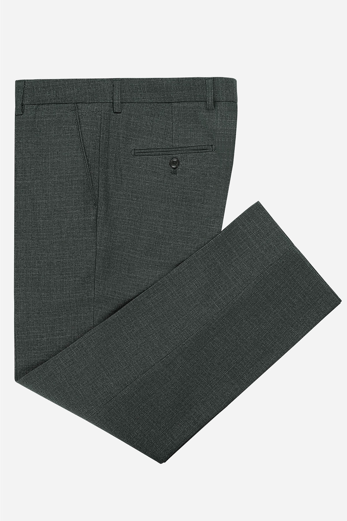 Quần Âu 0 Li Nam Trung Niên ANCHI Chất Liệu Cafe Phom Suông Ống Rộng