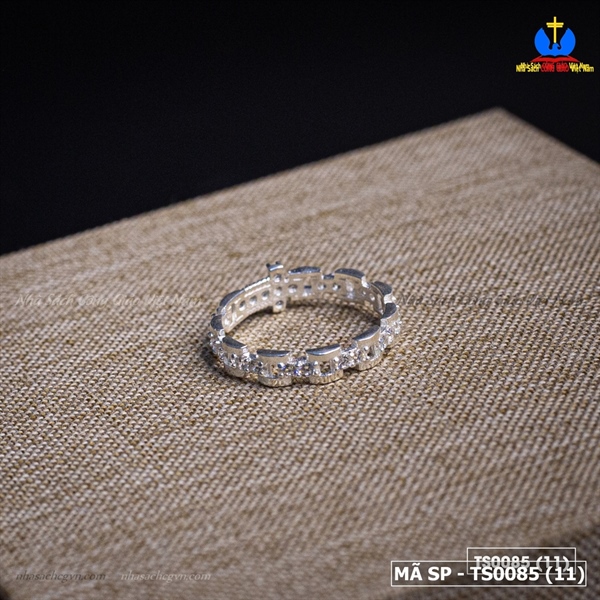 Nhẫn Mân Côi N5 thánh giá bạc_thumbnail_2