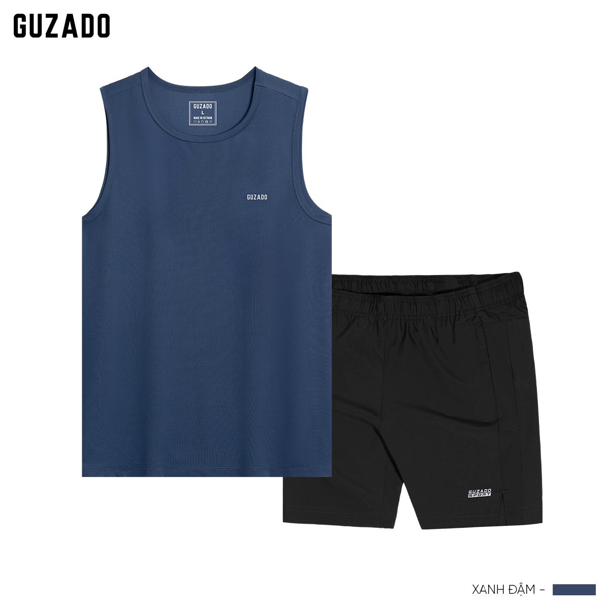 Bộ Quần Áo Guzado Mix Từ Short Run Gió & Áo TankTop Coolmax BTT04_thumbnail_2