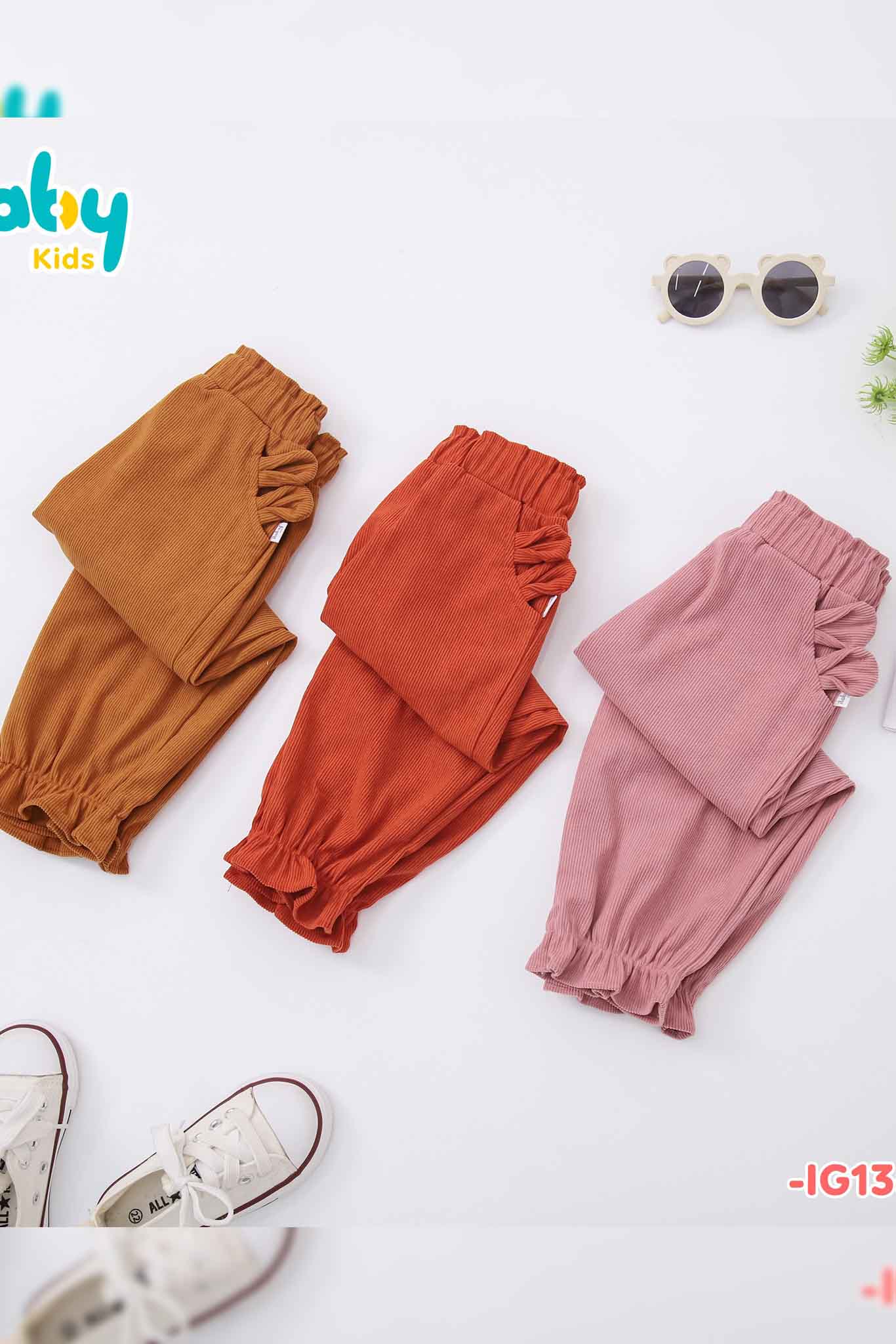 Quần nhung phối túi tai thỏ_thumbnail_1